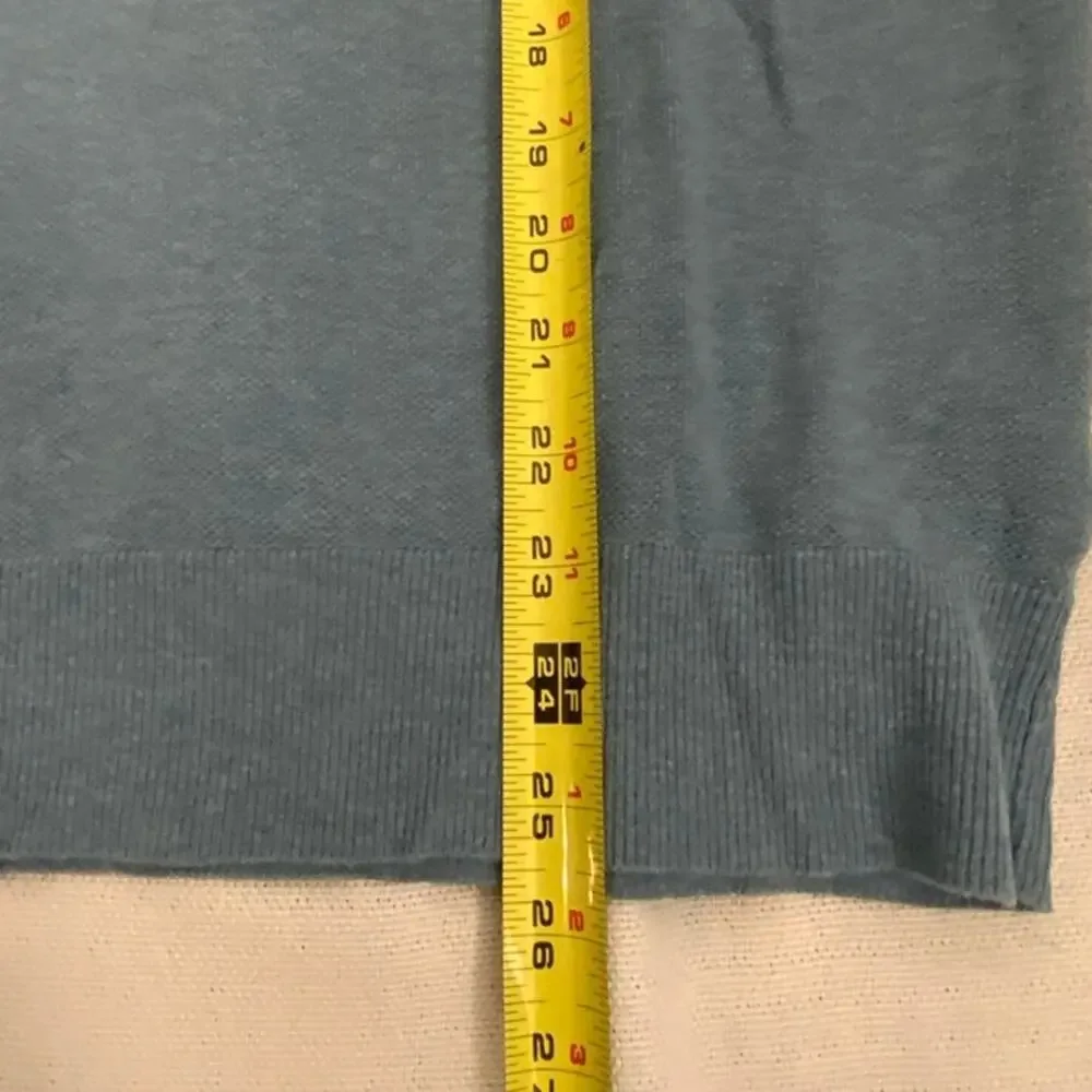 J. Crew‎ Cotton Cashmere Blend Crew Neck Sweater size medium